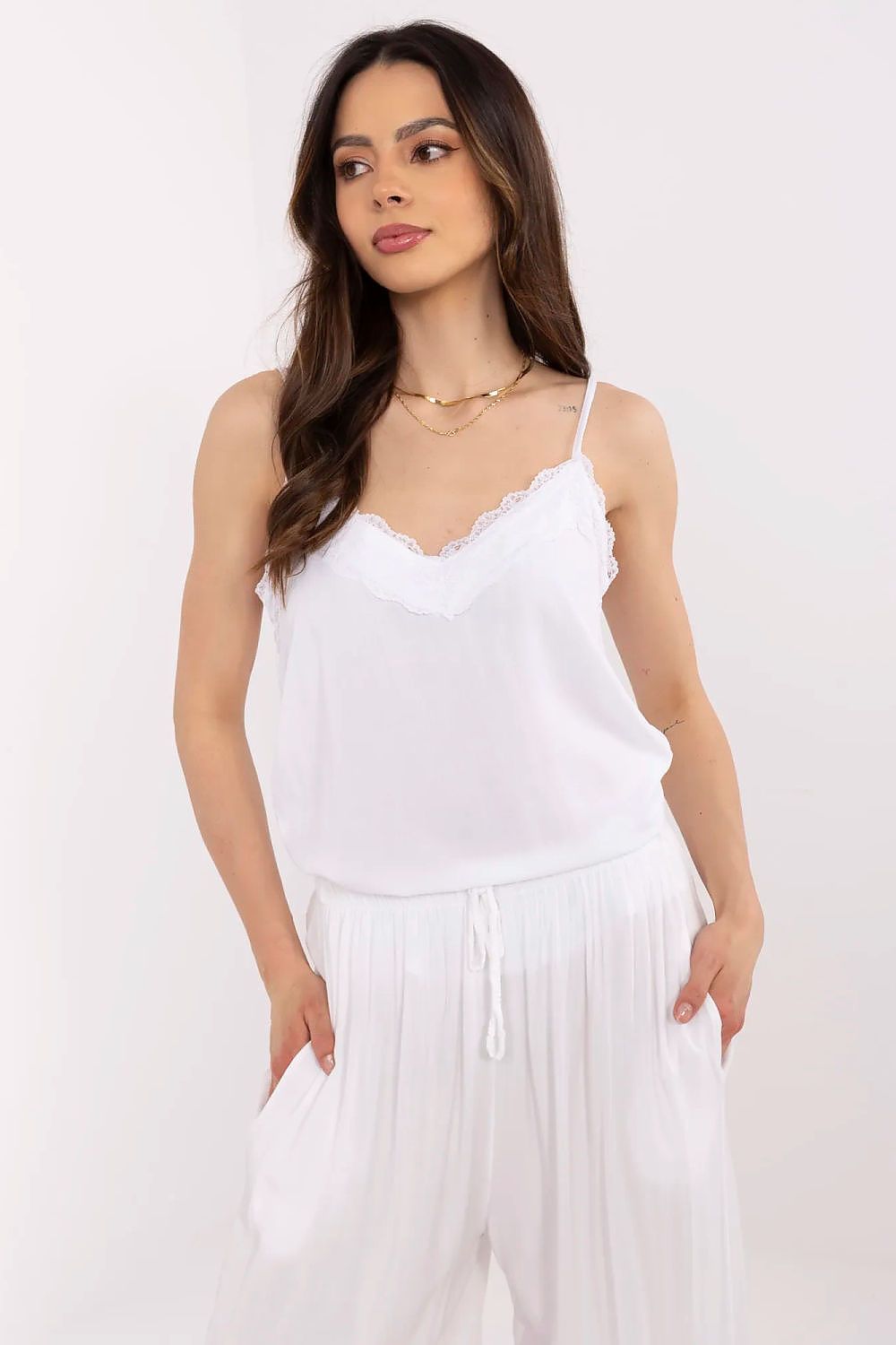  Koszulka Top Model D73761M11059A3 White - Fresh Made 