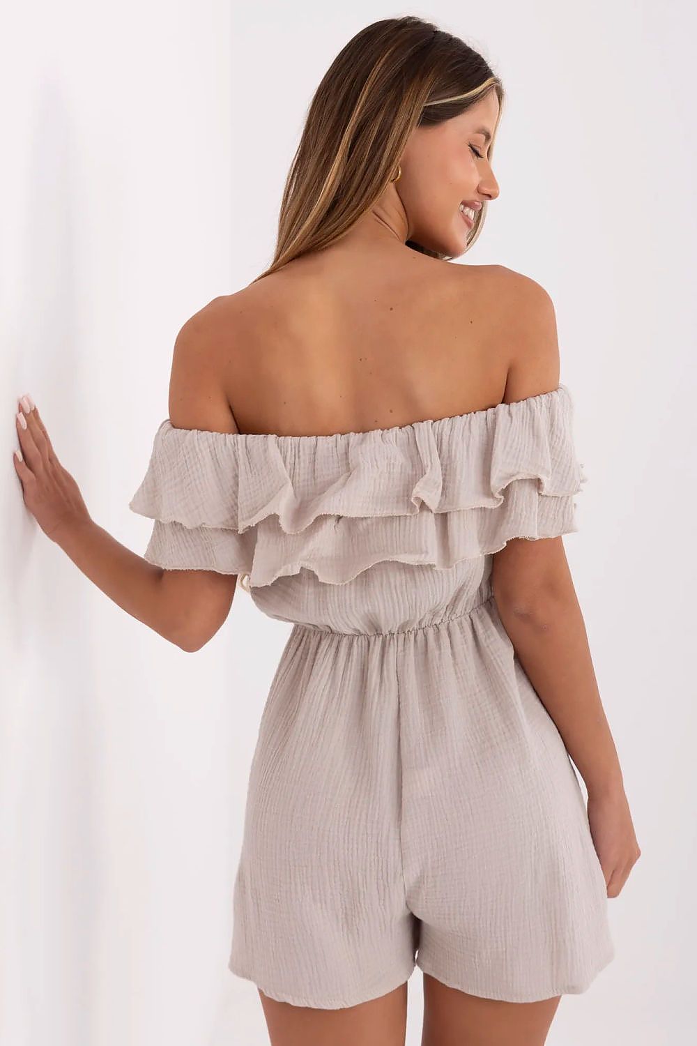   Kombinezon Model MI-KO-A5050.65 Beige - Italy Moda 