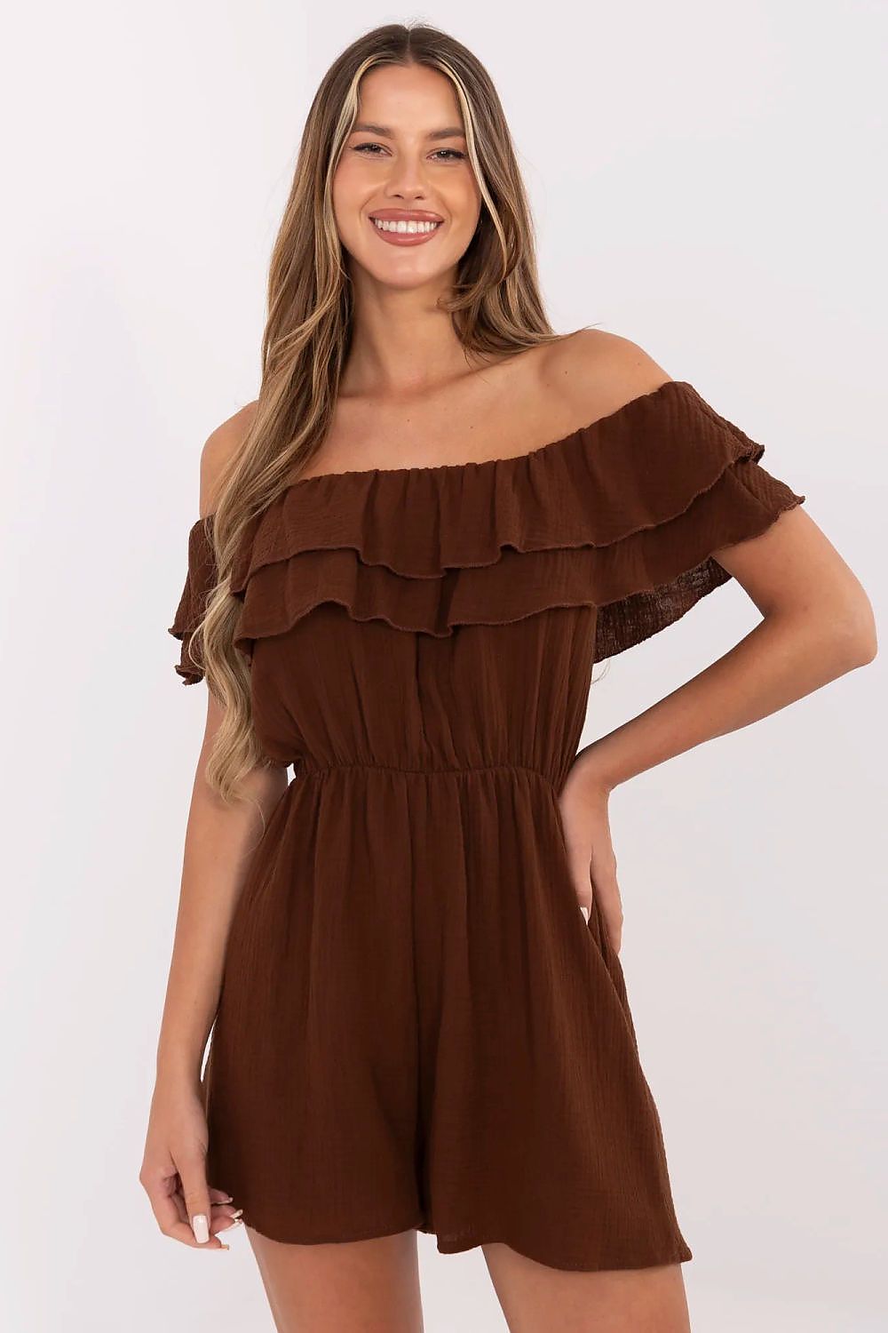   Kombinezon Model MI-KO-A5050.65 Brown - Italy Moda 