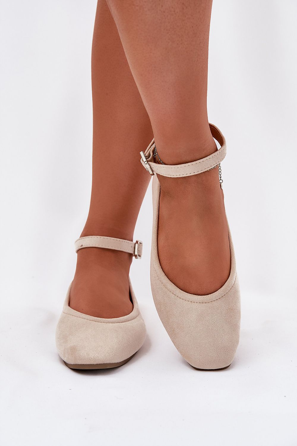   Baleriny Model Deomira 9988-80 Beige - Step in style 