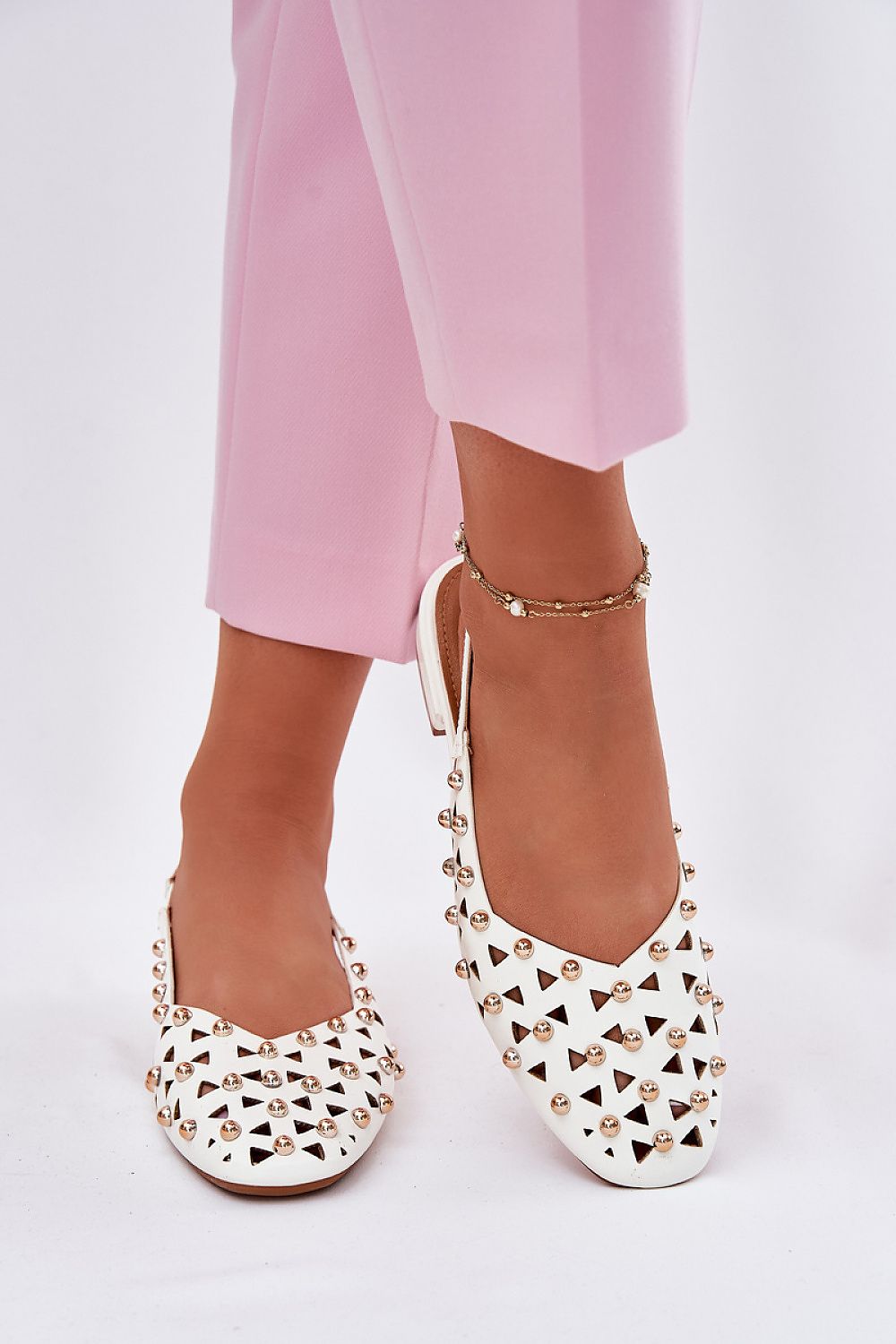   Baleriny Model Nilarisela G471 White - Step in style 