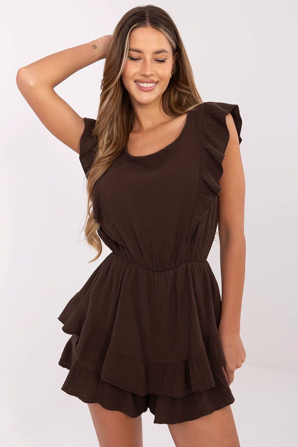   Kombinezon Model MI-KO-62106.88 Dark Brown - Italy Moda 