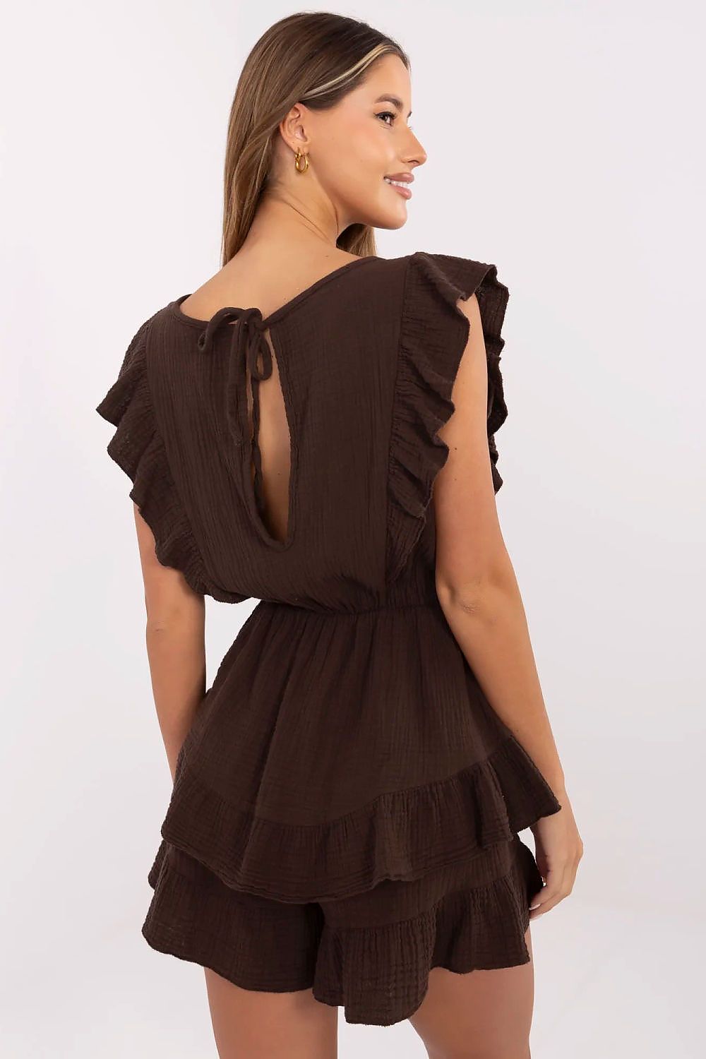   Kombinezon Model MI-KO-62106.88 Dark Brown - Italy Moda 