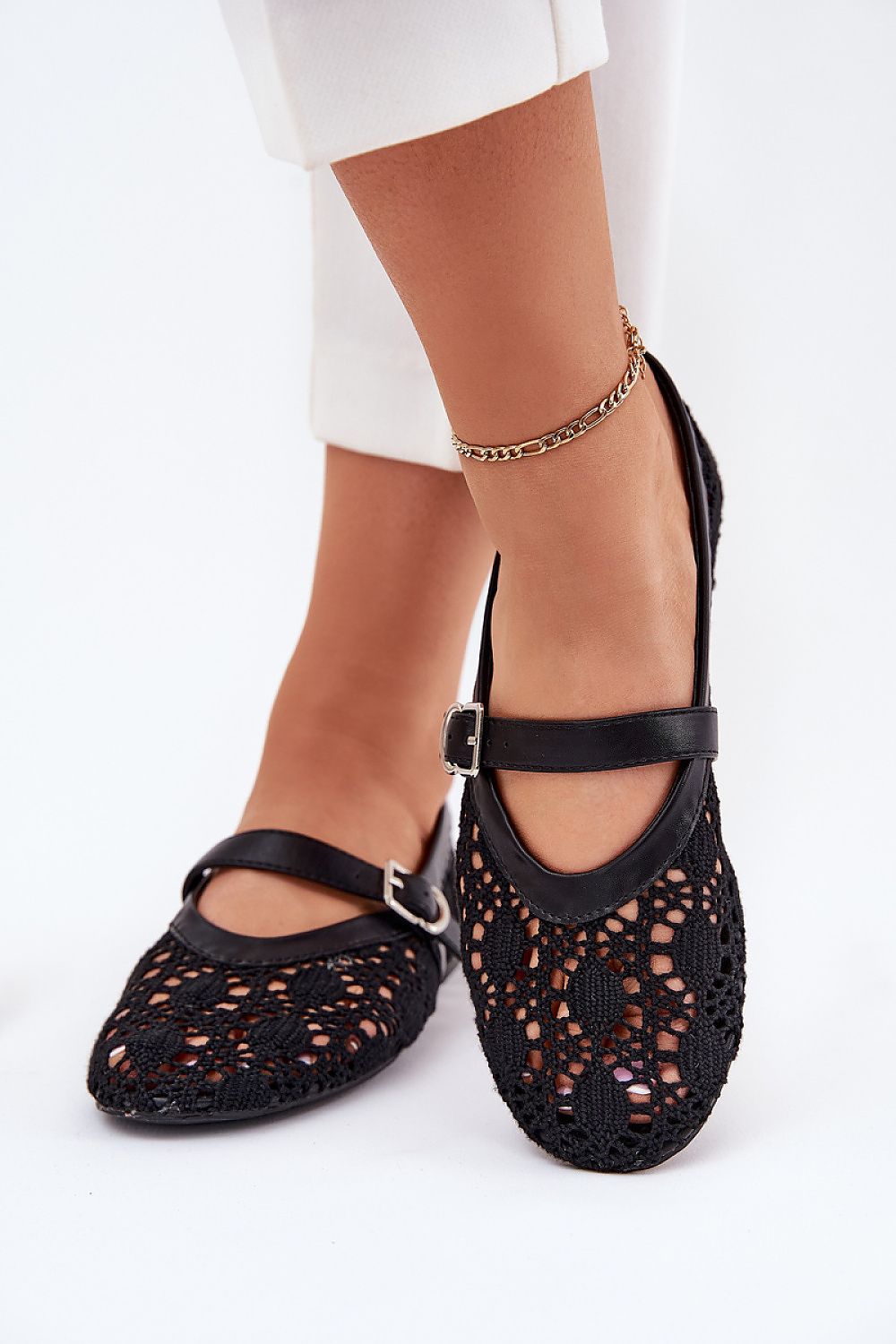   Baleriny Model Orphali C-674 Black - Step in style 