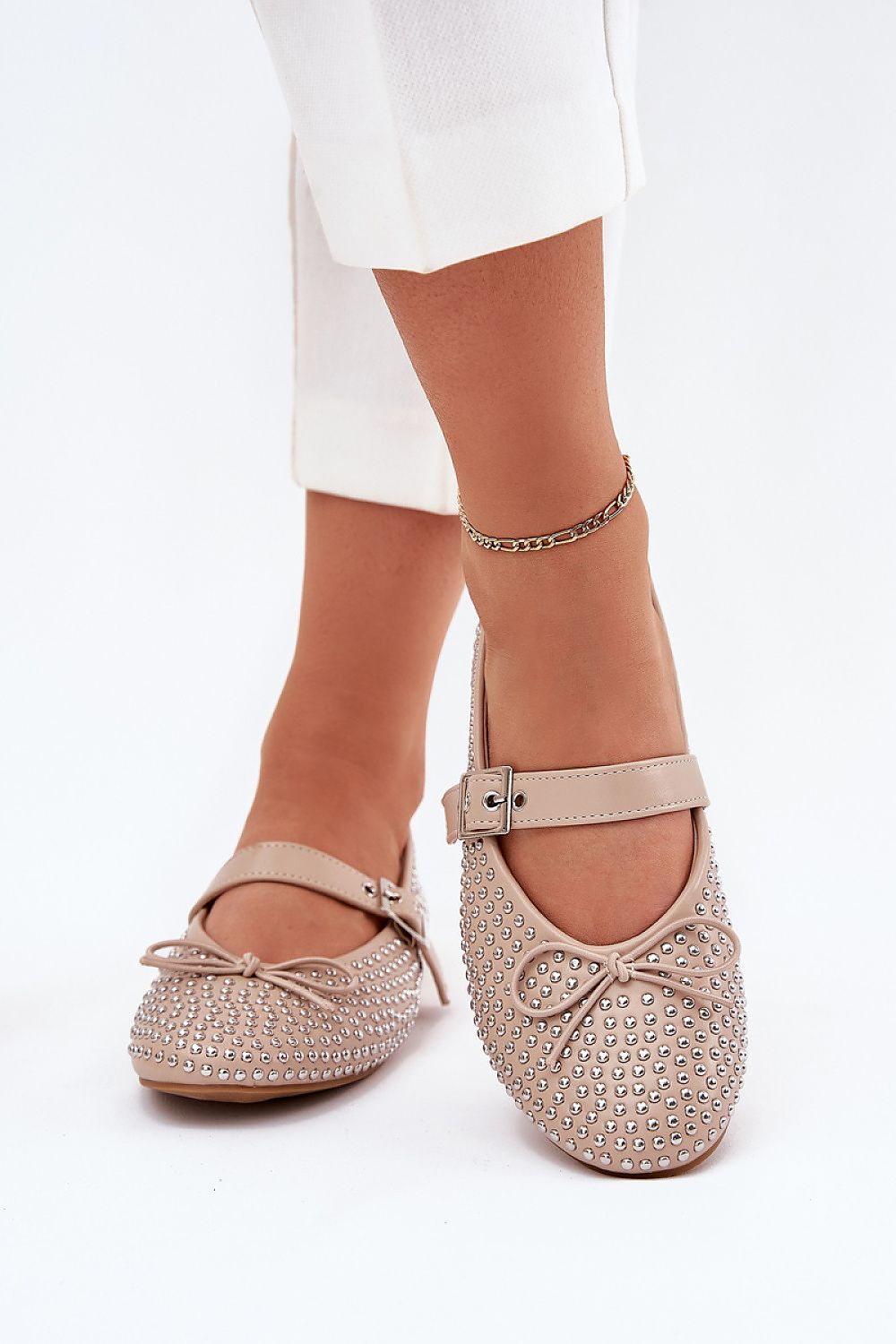   Baleriny Model Zdivisa 1861 Beige - Step in style 