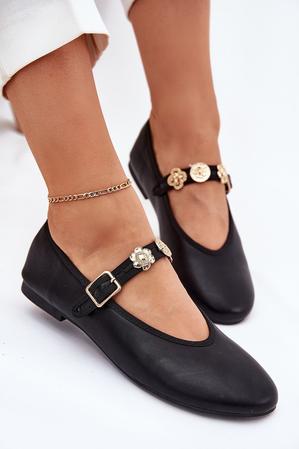   Baleriny Model Firicene 1860 Black - Step in style 