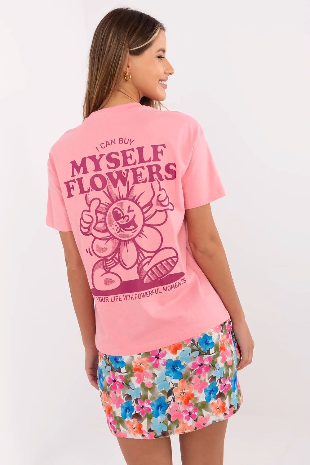   Tshirt Damski Model D12022AC02645I Pink - Sublevel 