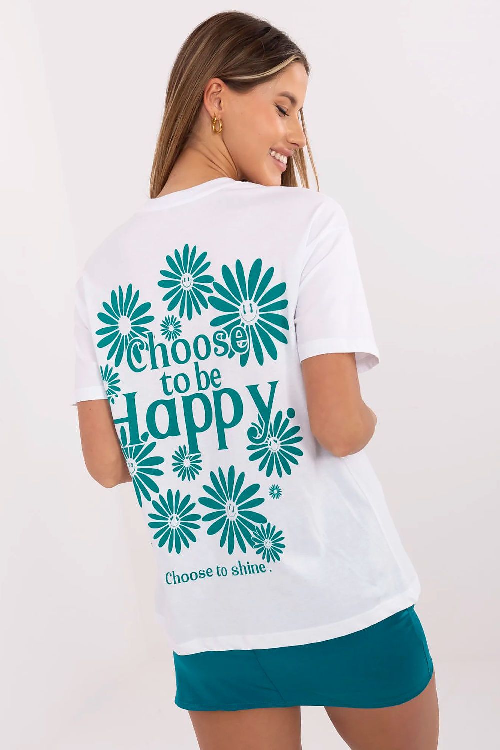   T-shirt Damski Model D12022AC02645I White - Sublevel 