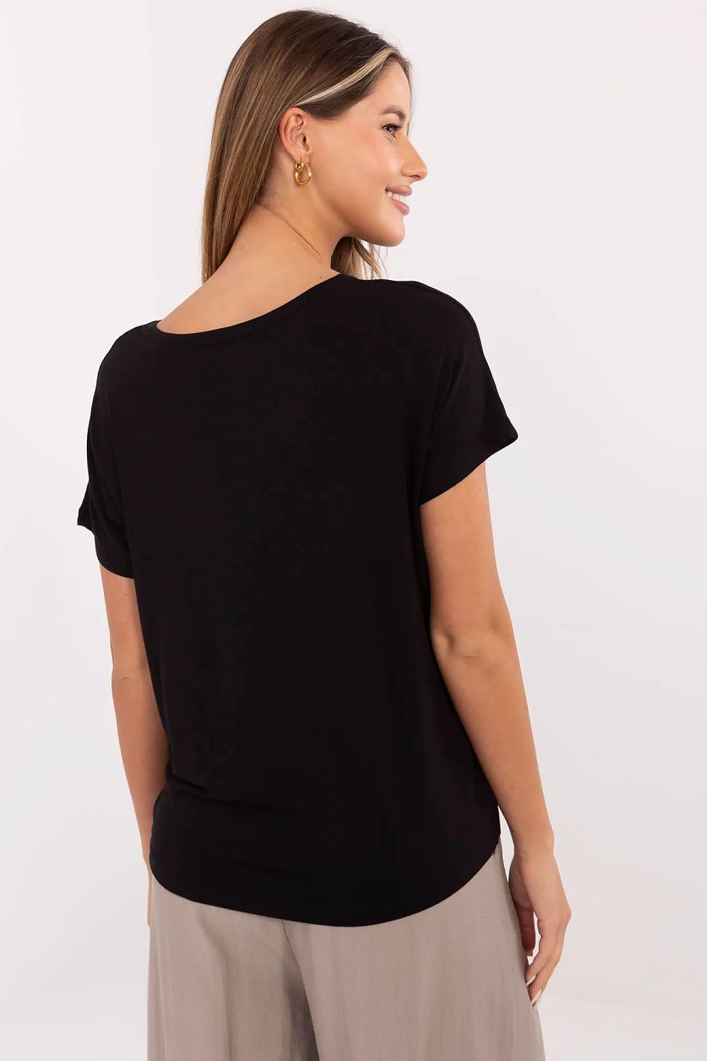   Tshirt Damski Model D12100M02737A Black - Sublevel 