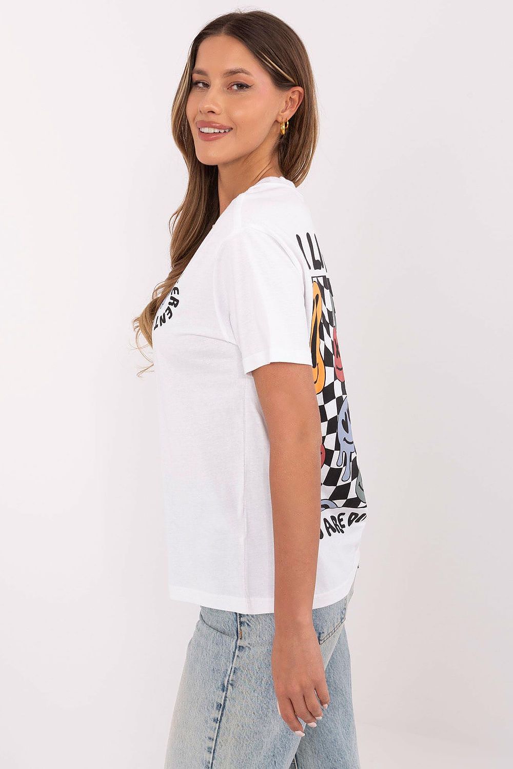   Tshirt Damski Model D12022AC02645E White - Sublevel 