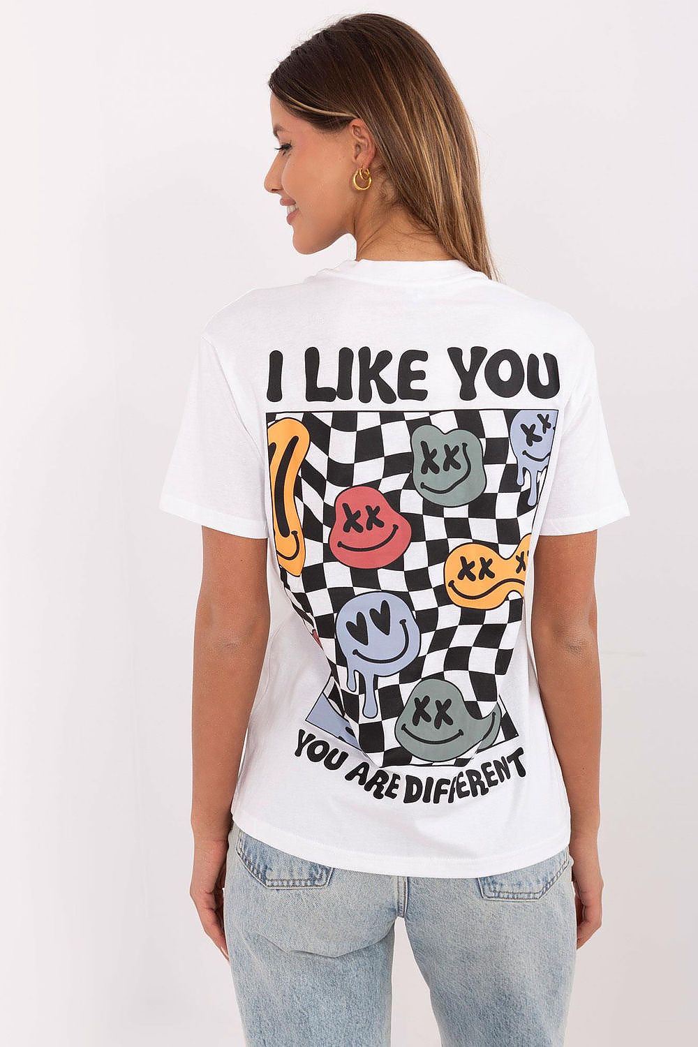   Tshirt Damski Model D12022AC02645E White - Sublevel 