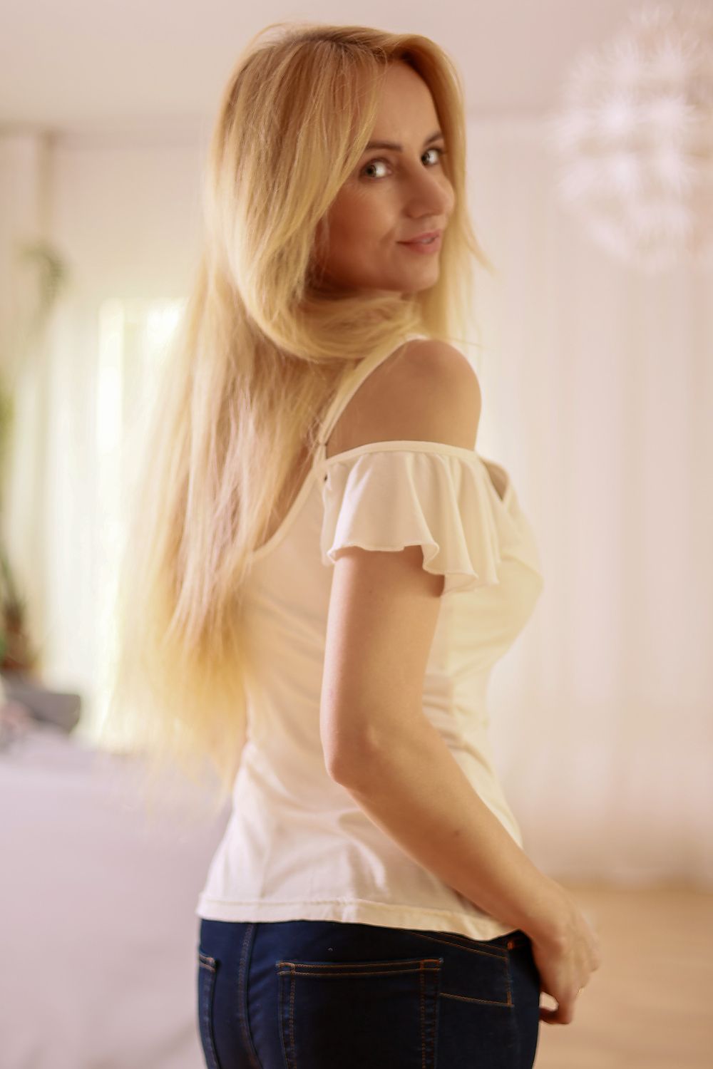   Bluzka Model Vera Ecru  - Mirale 