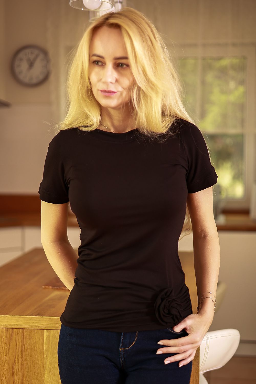  Bluzka Model Lily Black - Mirale 