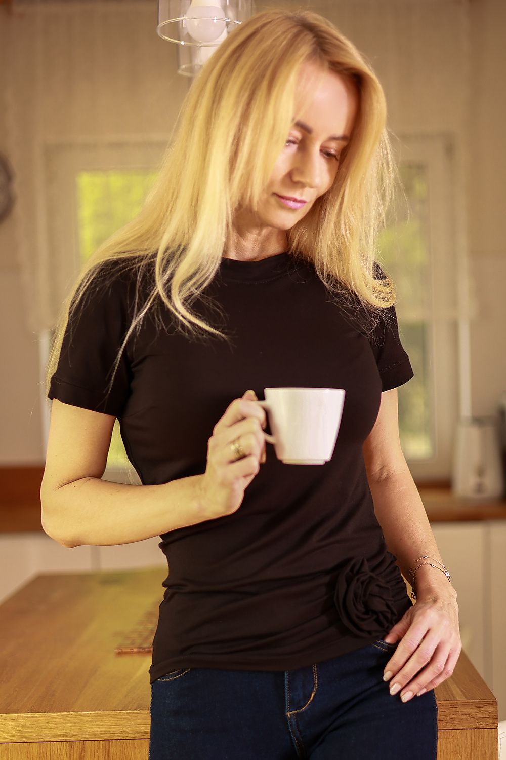   Bluzka Model Lily Black - Mirale 