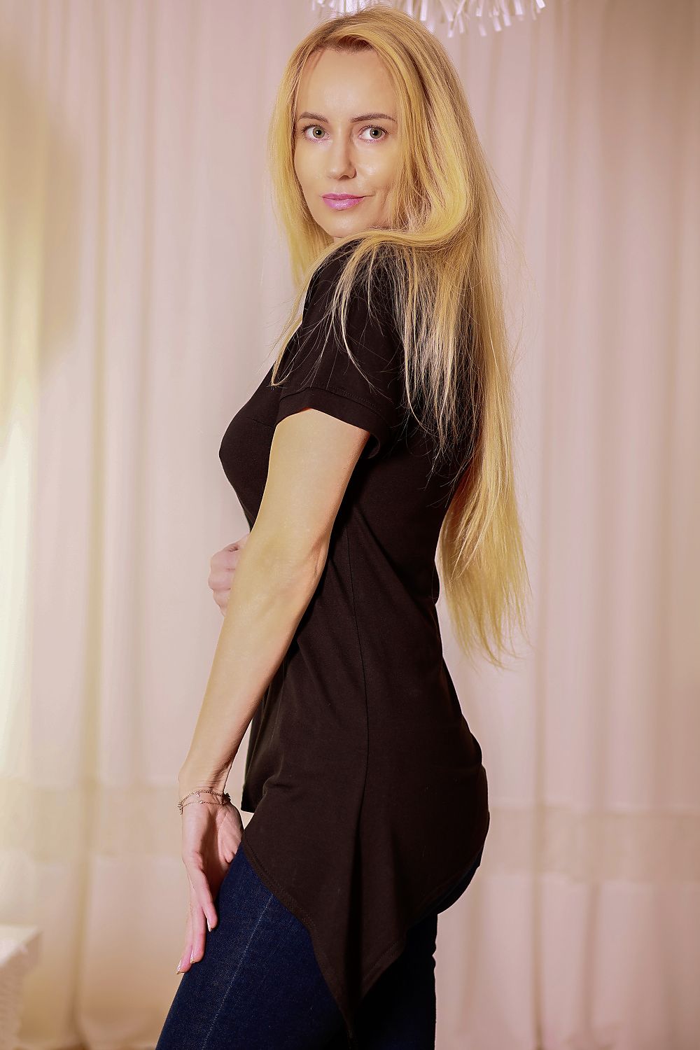   Bluzka Model Aria Black - Mirale 