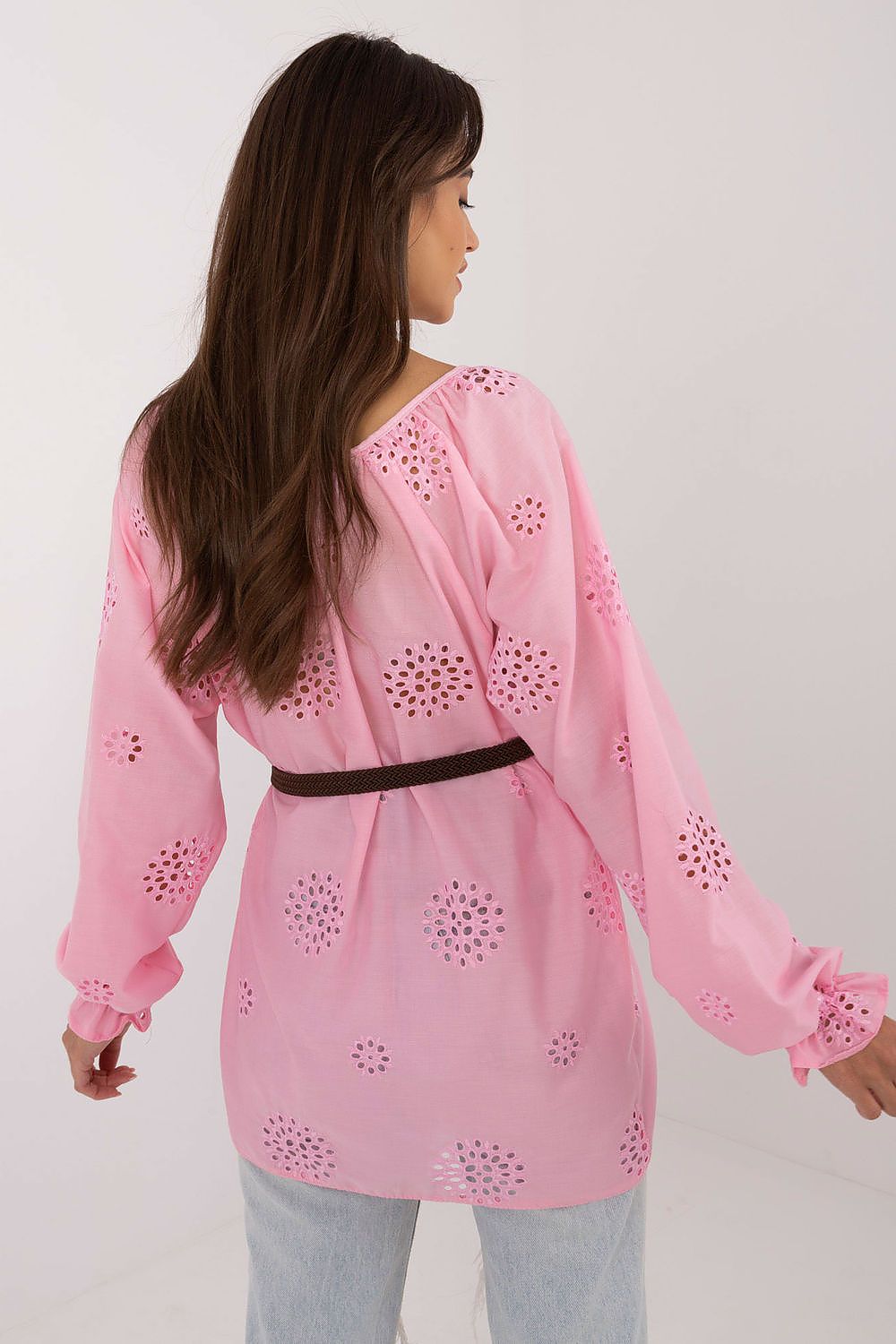   Bluzka Model LK-BZ-509747.80 Pink - Lakerta 