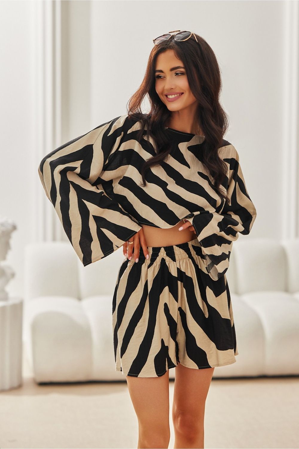   Szorty Damskie Model Ilaria SPN0010 L06 - Roco Fashion 