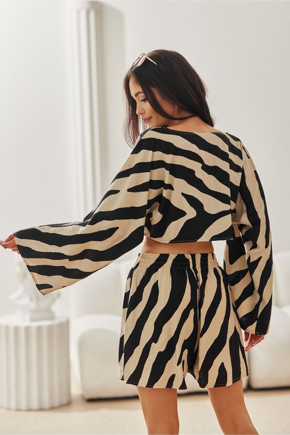   Szorty Damskie Model Ilaria SPN0010 L06 - Roco Fashion 