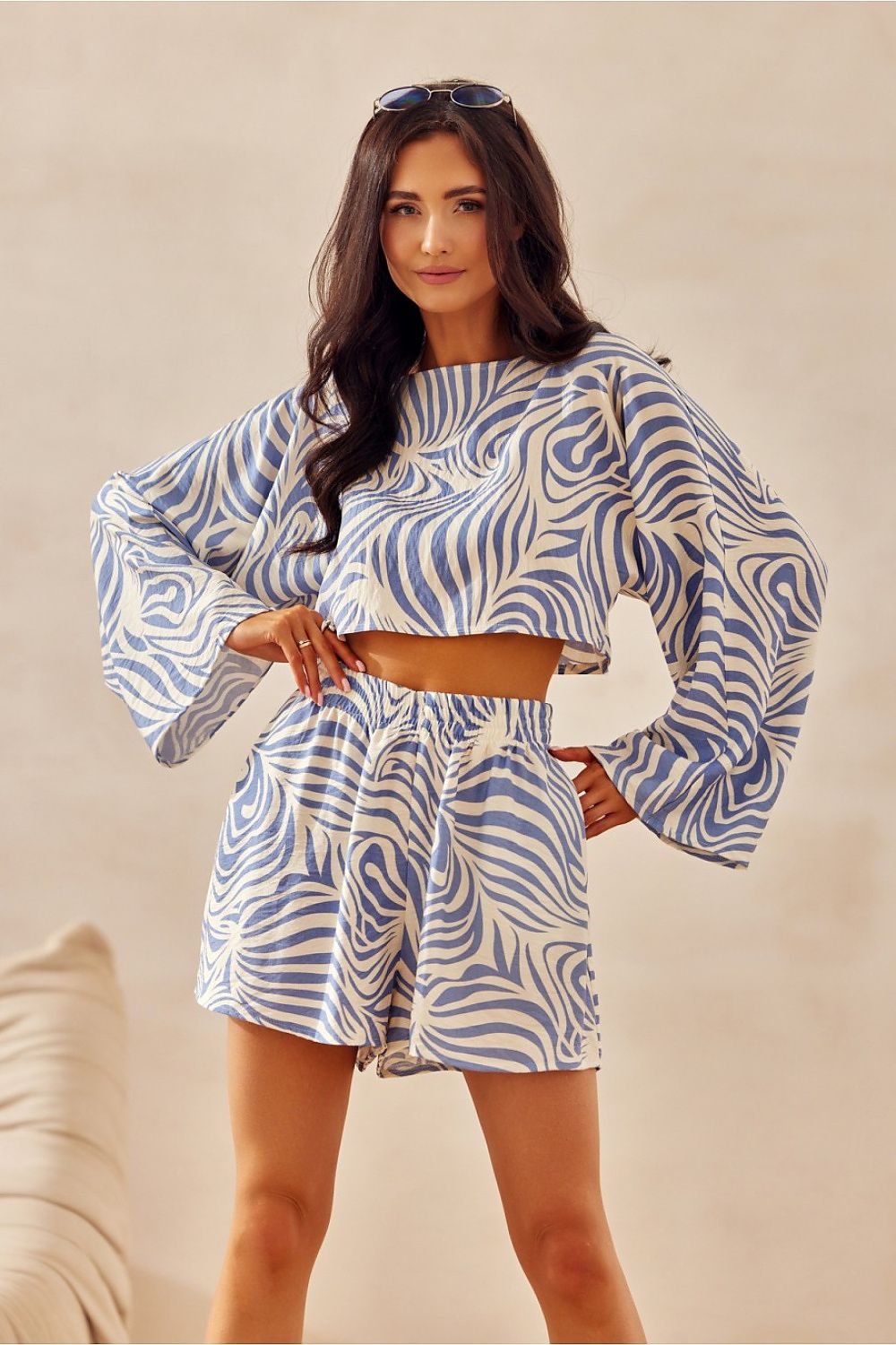   Szorty Damskie Model Ilaria SPN0010 L05 - Roco Fashion 