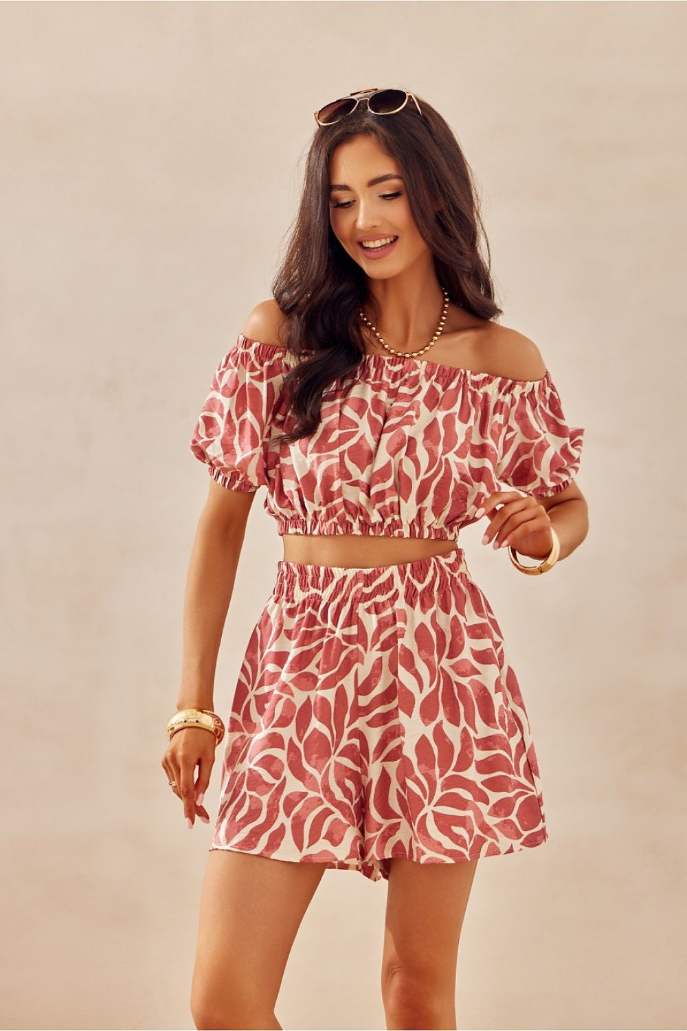   Szorty Damskie Model Ilaria SPN0010 L03 - Roco Fashion 