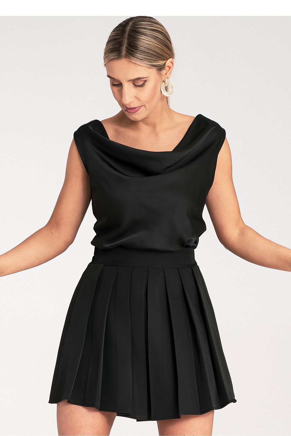  Spódnica Model M1159 Black - Figl 