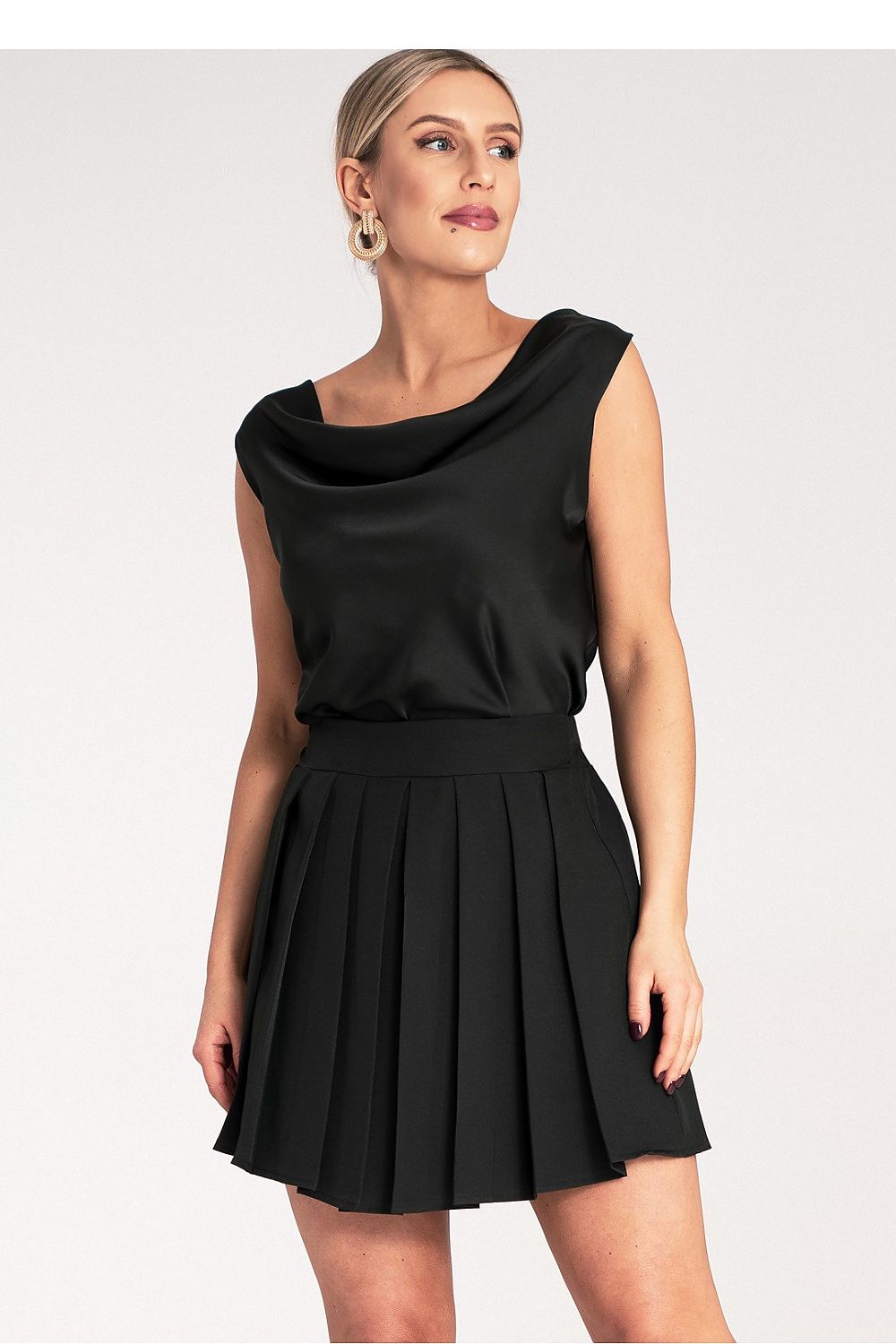  Spódnica Model M1159 Black - Figl 