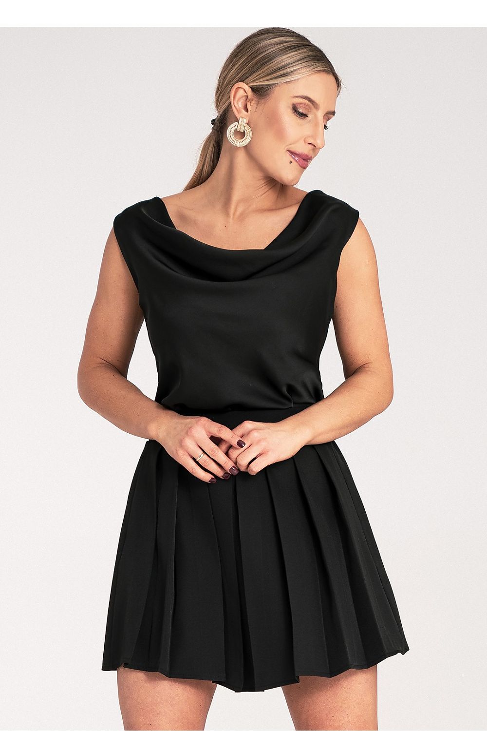  Spódnica Model M1159 Black - Figl 