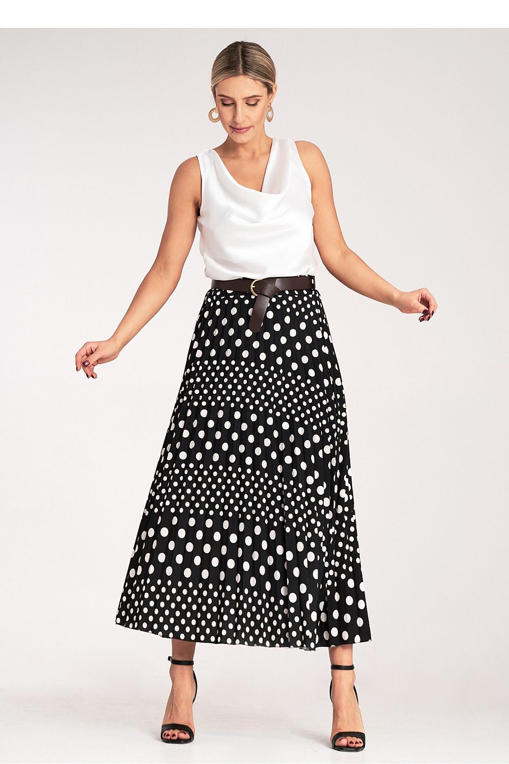 Spódnica Model M1155 Black - Figl 
