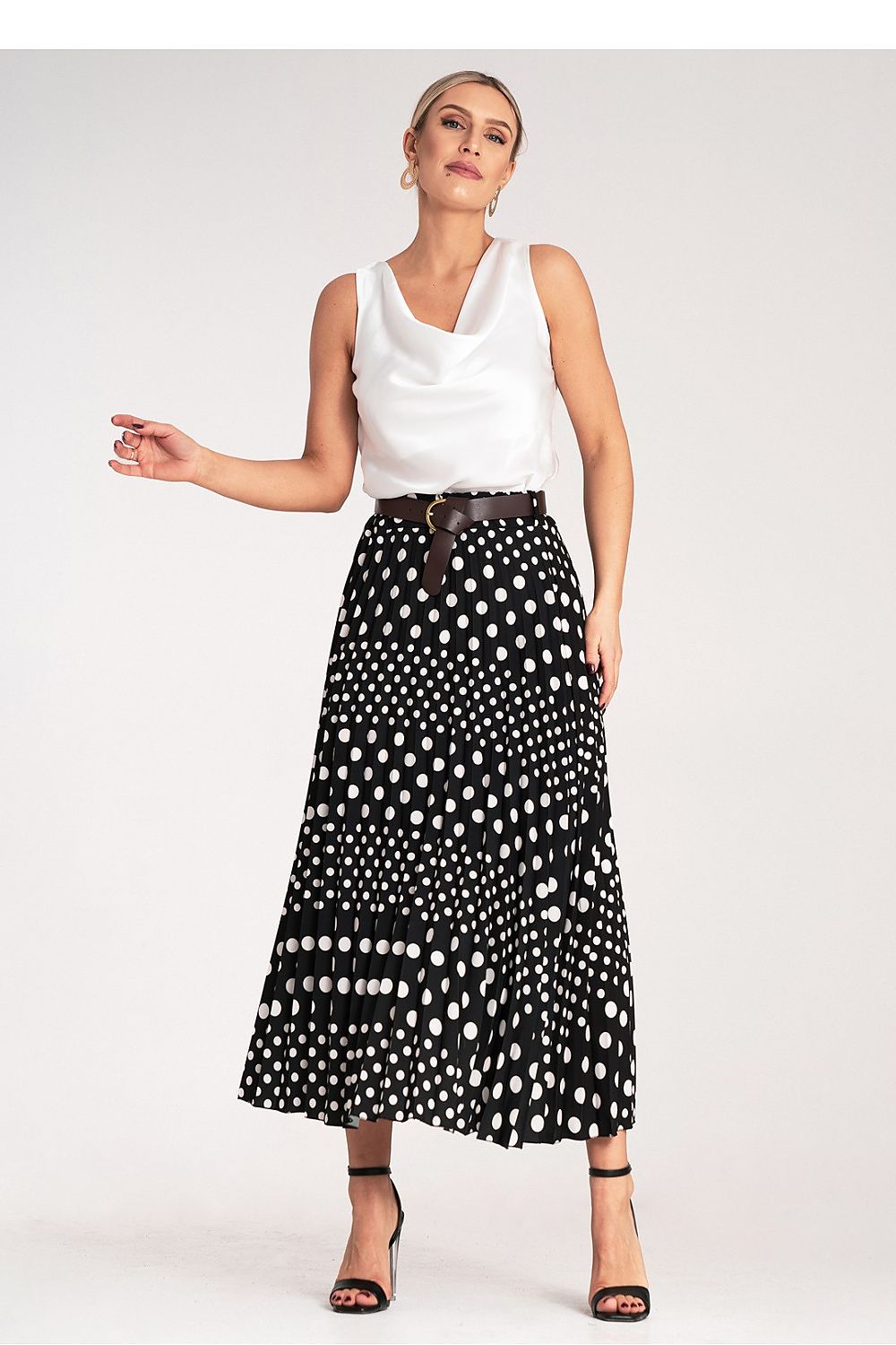 Spódnica Model M1155 Black - Figl 