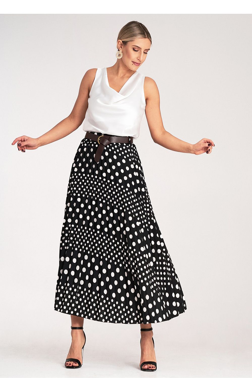  Spódnica Model M1155 Black - Figl 