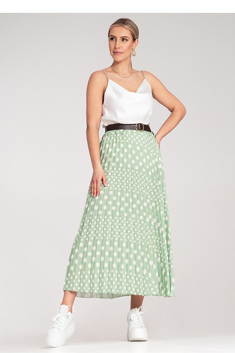  Spódnica Model M1155 Green - Figl 