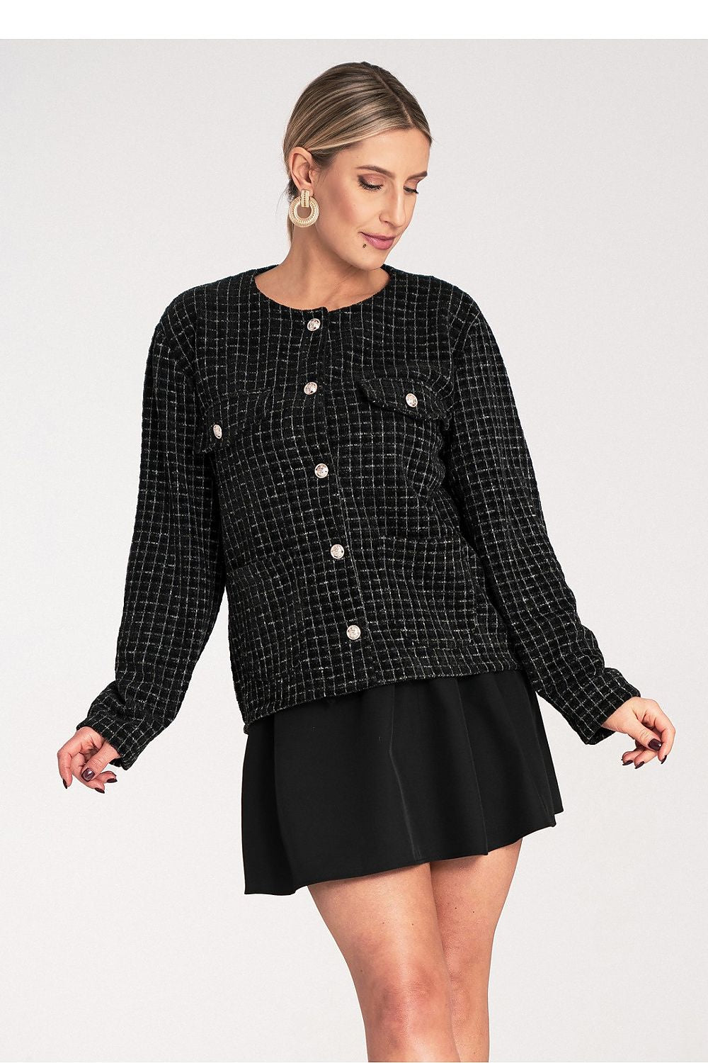   Żakiet Model M1150 Black - Figl 