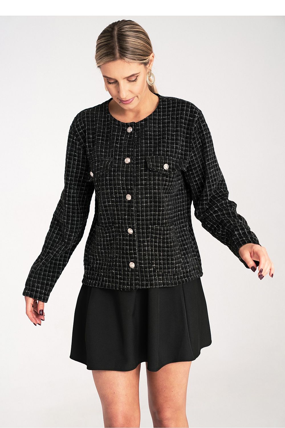   Żakiet Model M1150 Black - Figl 