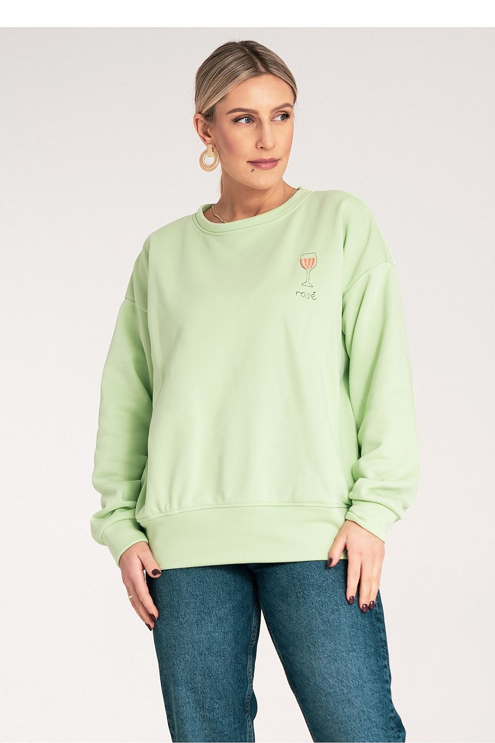   Bluza Damska Model M1152 Green - Figl 