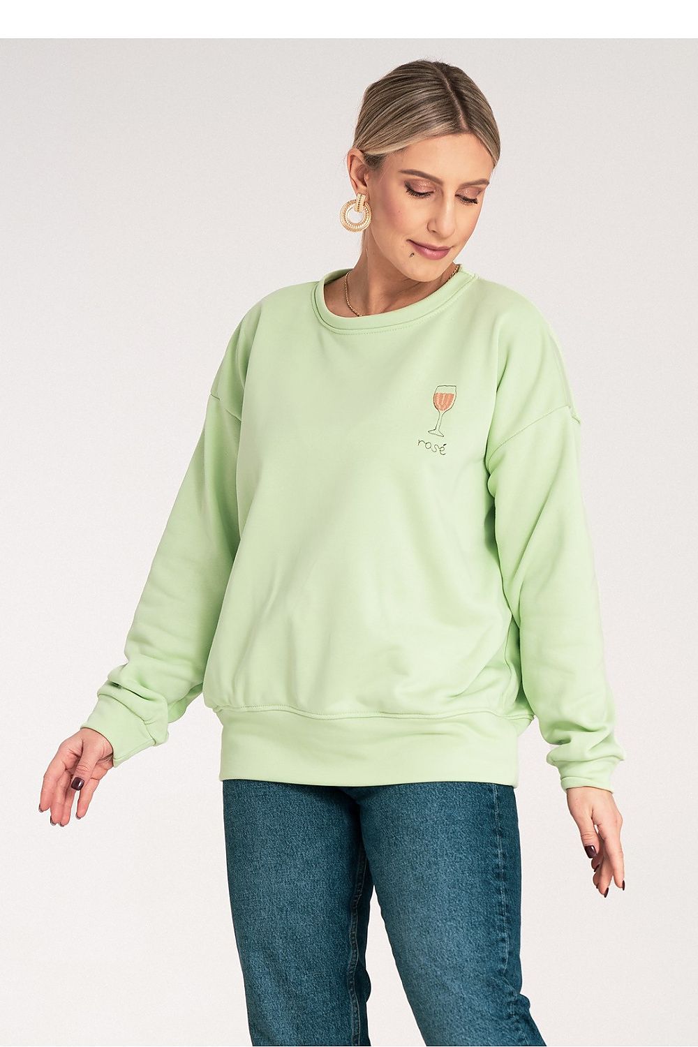   Bluza Damska Model M1152 Green - Figl 