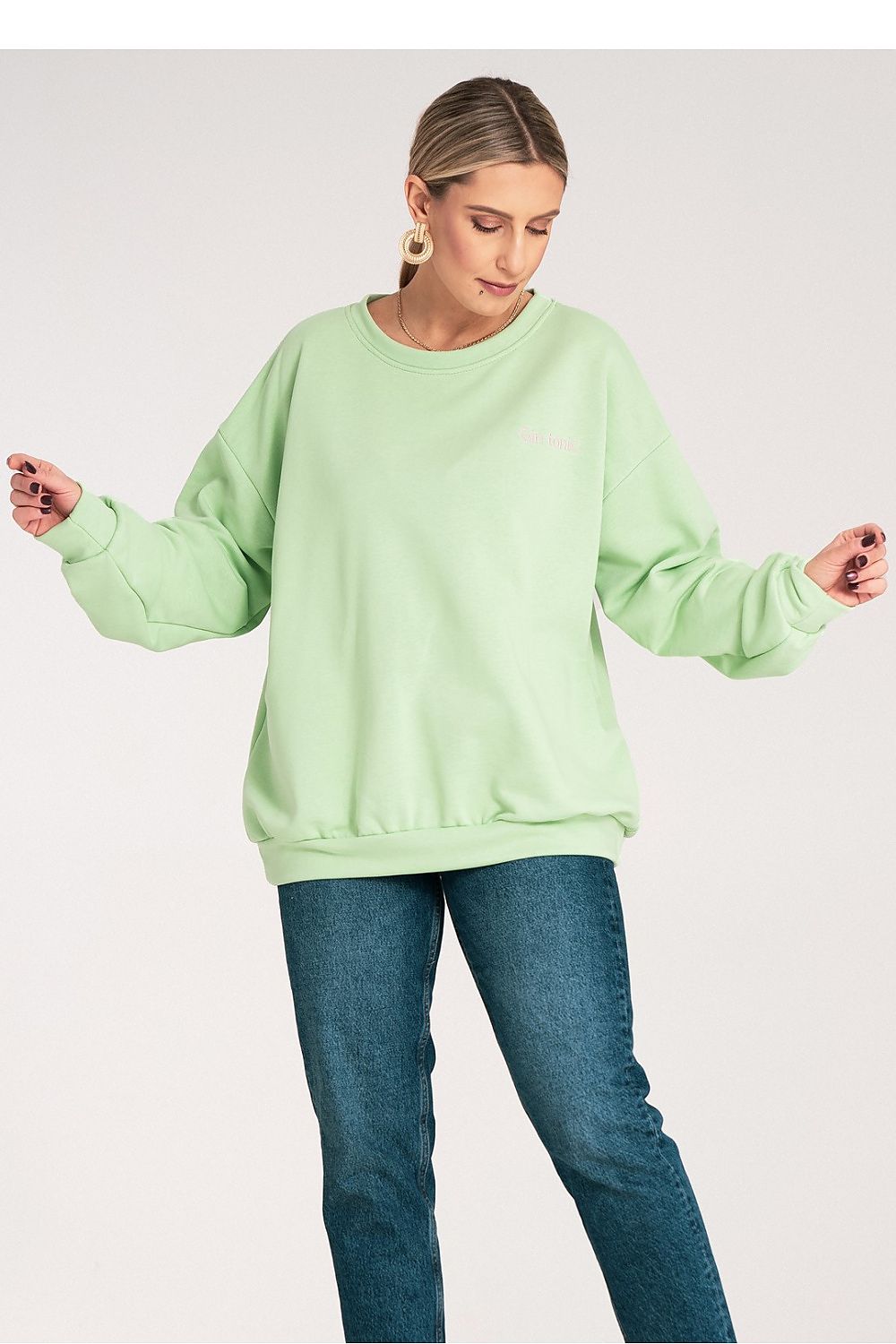   Bluza Damska Model M1151 Green - Figl 
