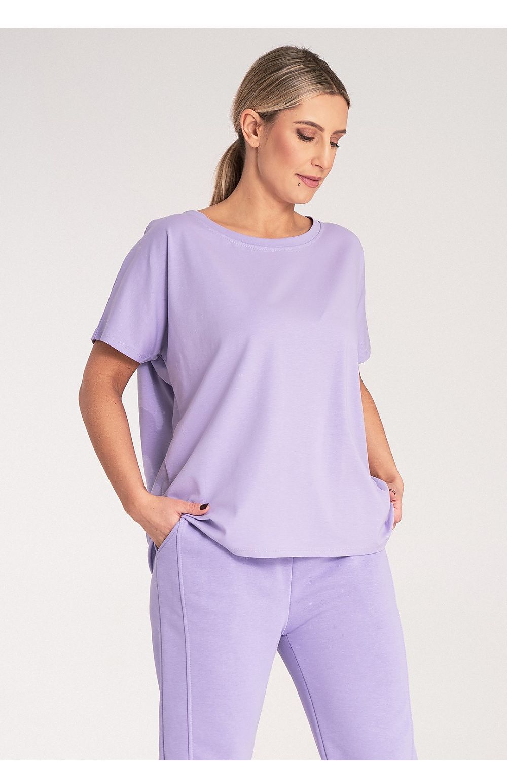   Tshirt Damski Model M1164 Violet - Figl 