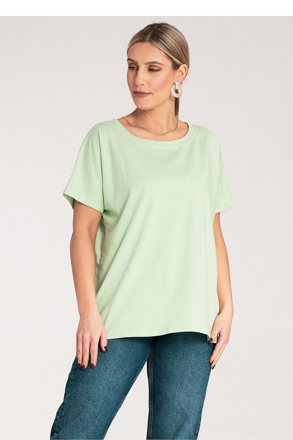   Tshirt Damski Model M1164 Green - Figl 
