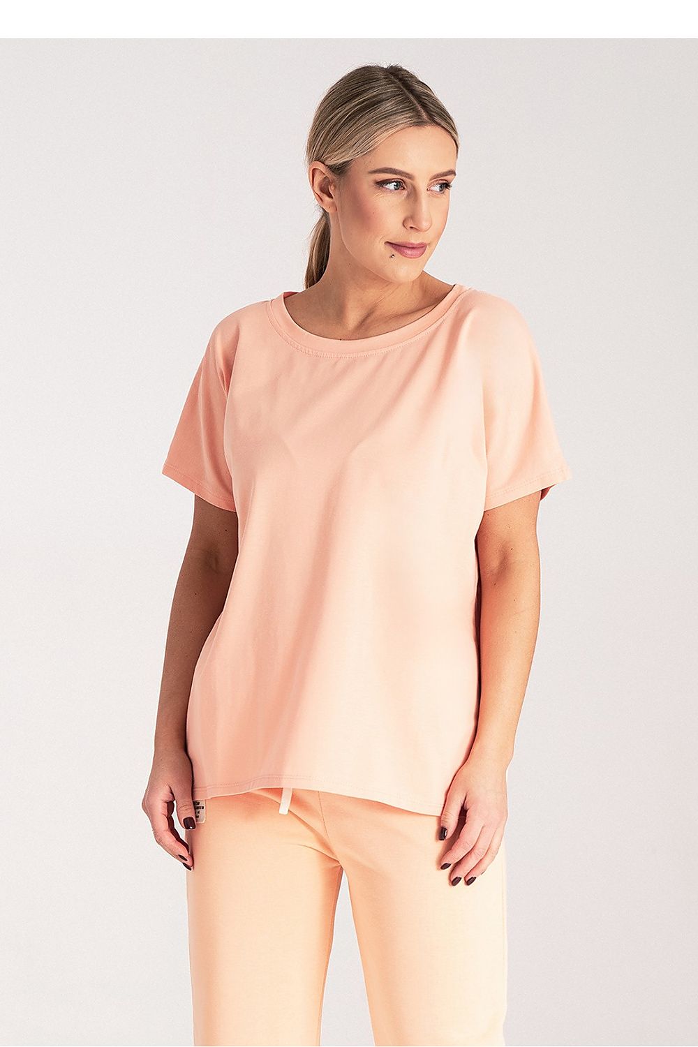   Tshirt Damski Model M1164 Orange - Figl 