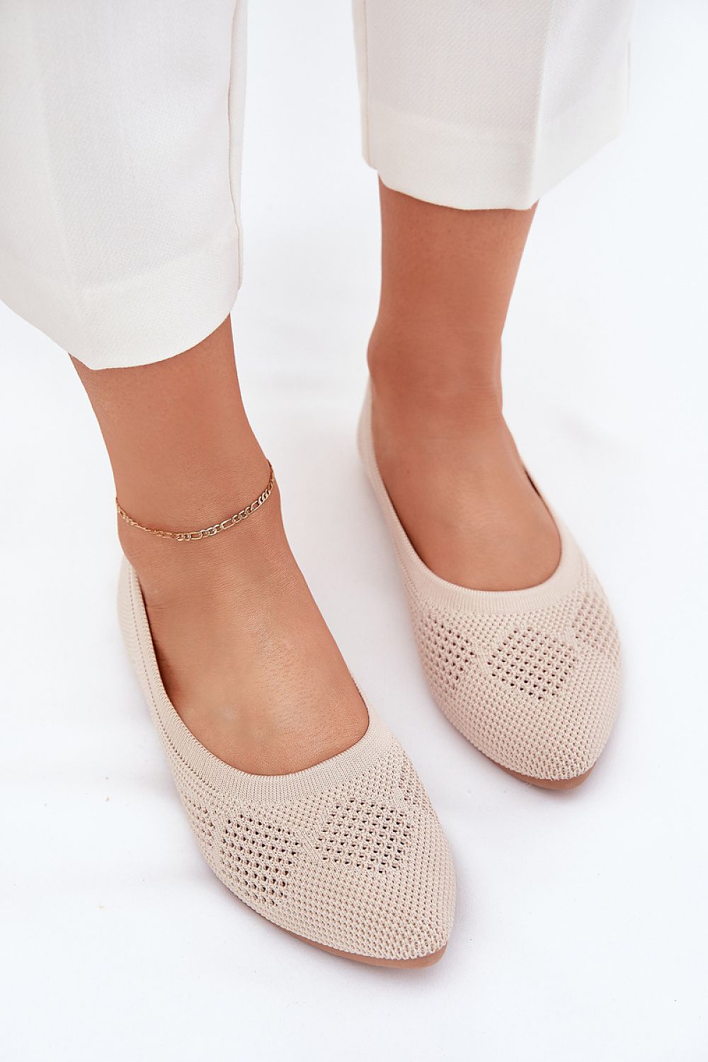   Baleriny Model Zelira ZA45P Beige - Step in style 