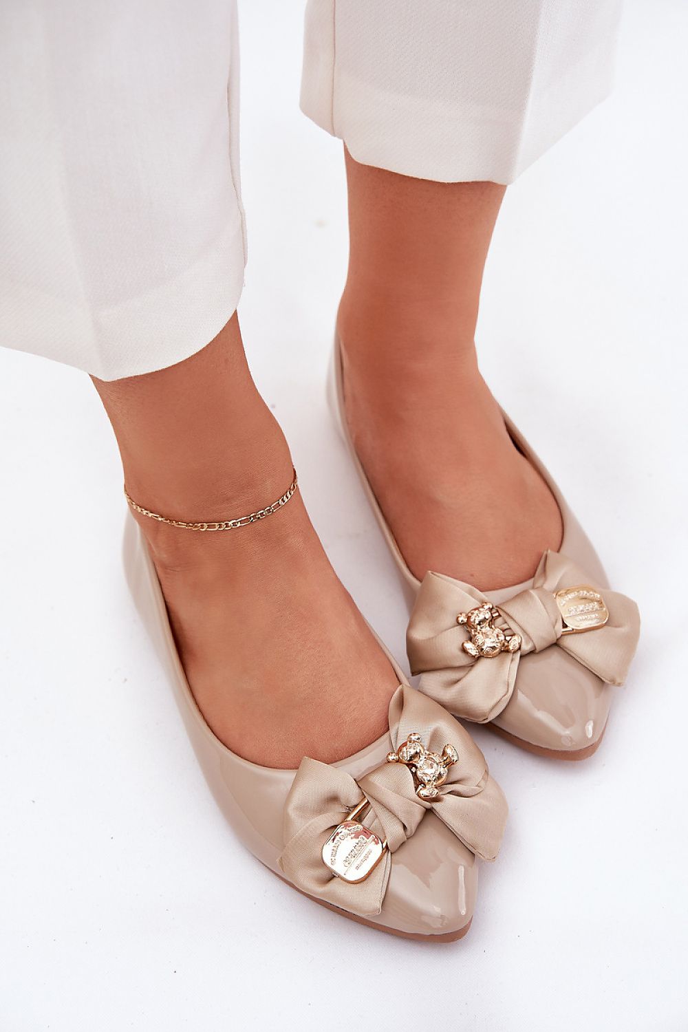   Baleriny Model Rivona ZA41 Dark Beige - Step in style 