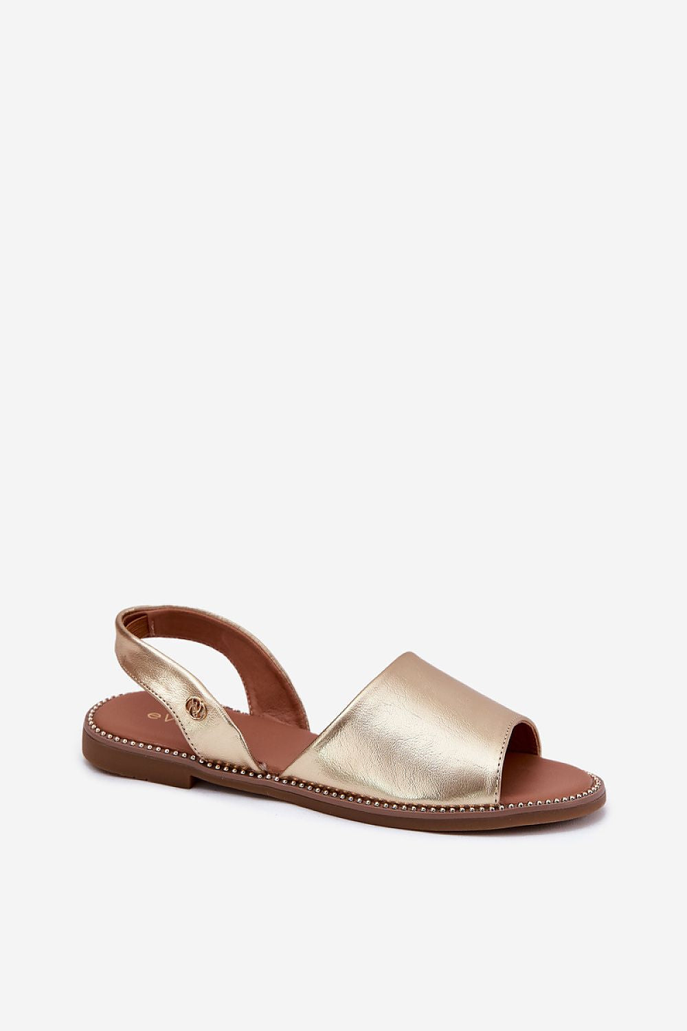  Sandały Model Dereka 25SD35-8783 Gold - Step in style 