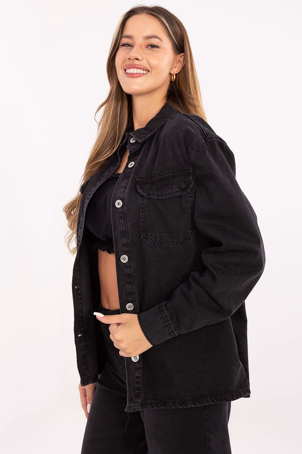   Kurtka Damska Model D80026BI11280B158 Black - Sublevel 