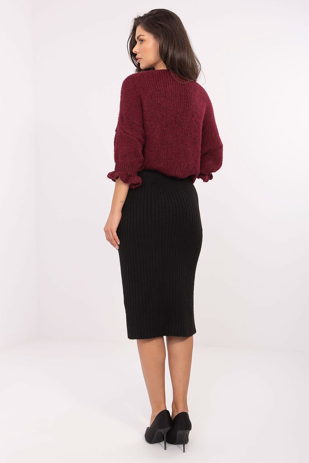  Spódnica Model D93020M50243A3 Black - Sublevel 