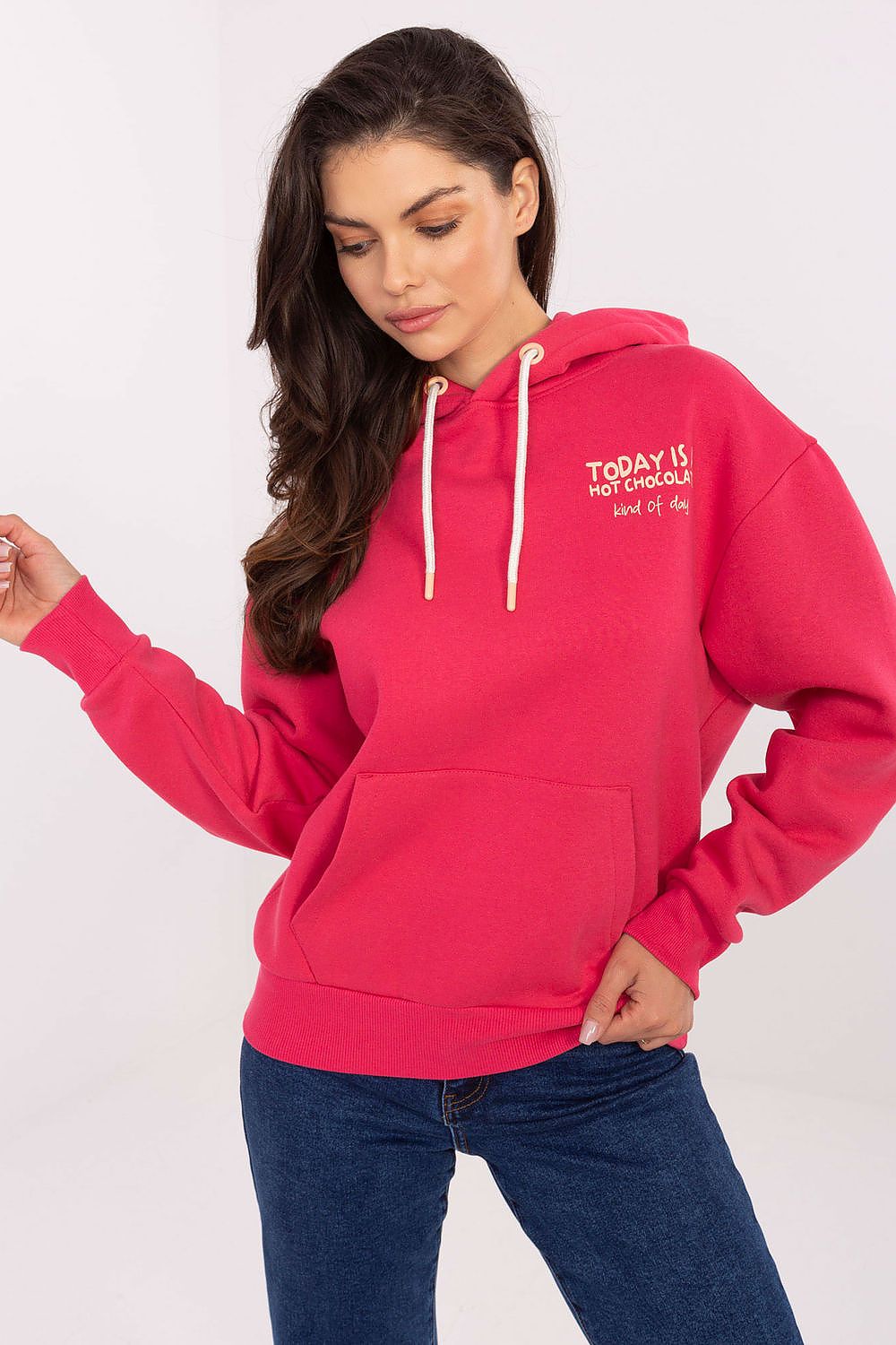   Bluza Damska Model D10608BC02654E Fuksja - Sublevel 