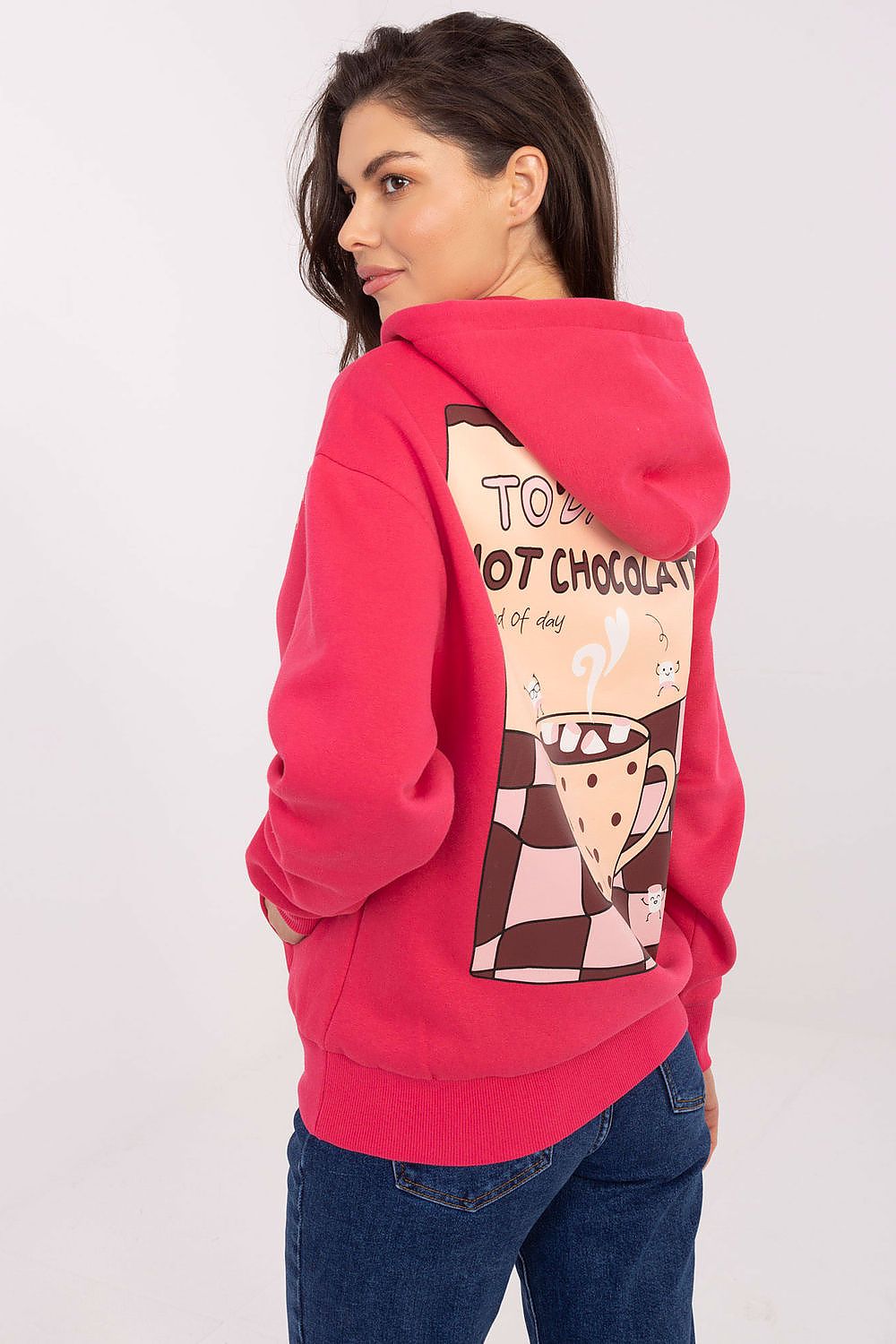   Bluza Damska Model D10608BC02654E Fuksja - Sublevel 