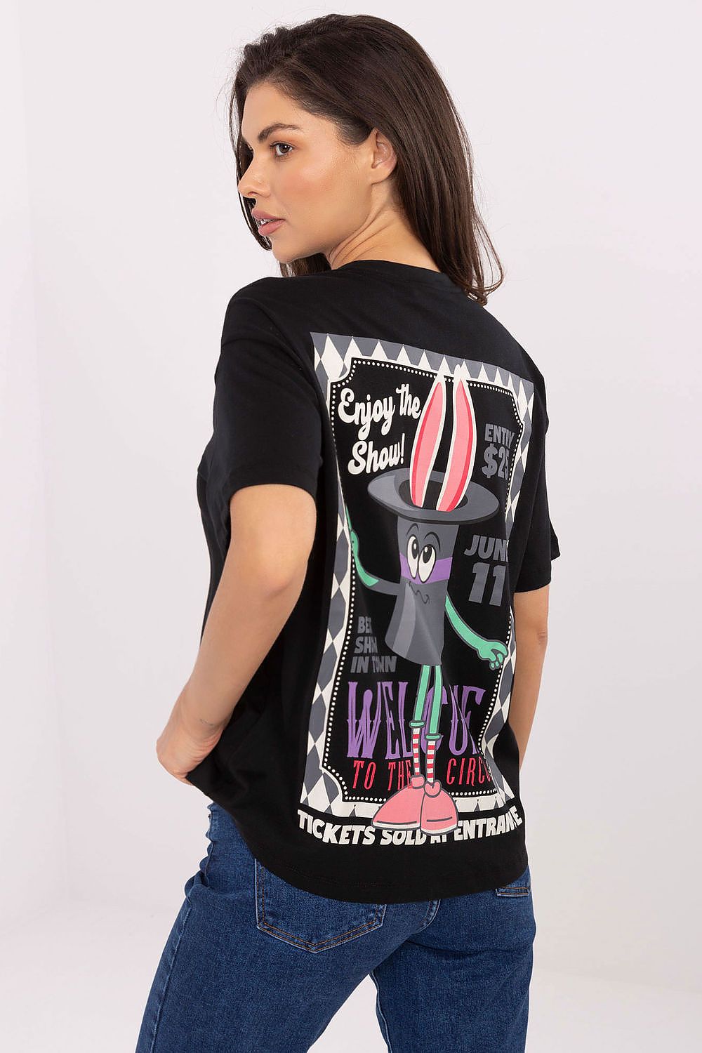   Tshirt Damski Model D12022AI02645S Black - Sublevel 