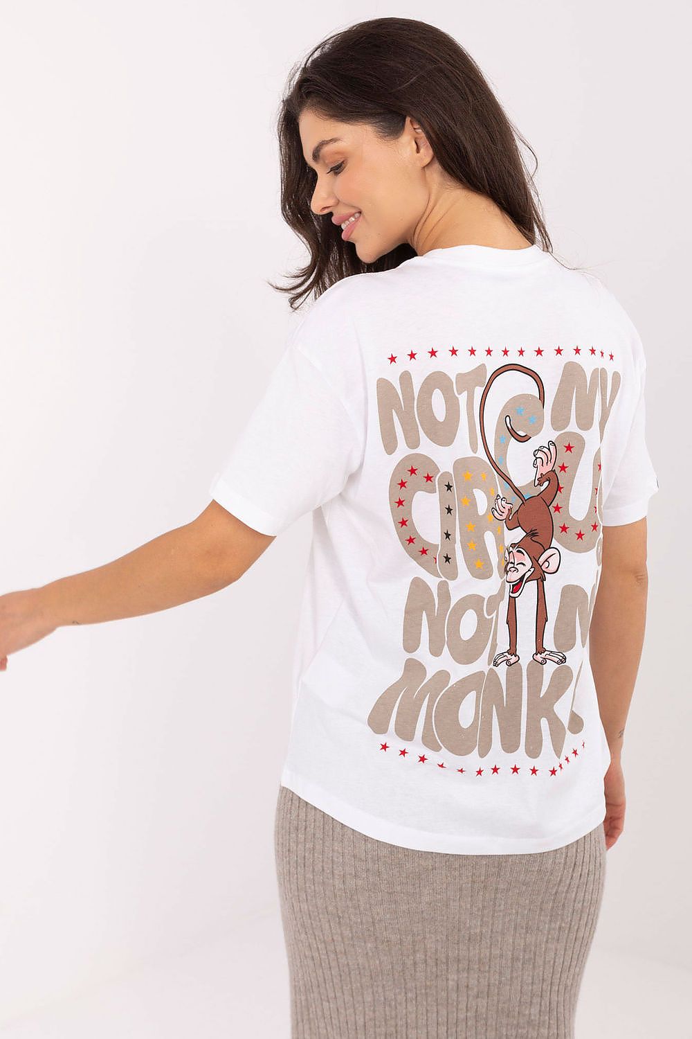   T-shirt Damski Model D12022AI02645S White - Sublevel 