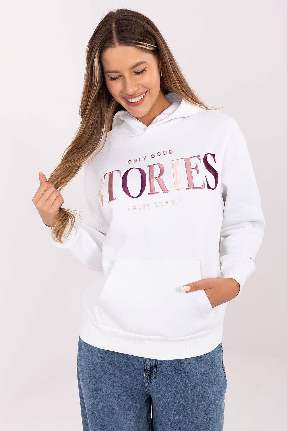   Bluza Damska Model D10608BC02802A1NO White - Sublevel 