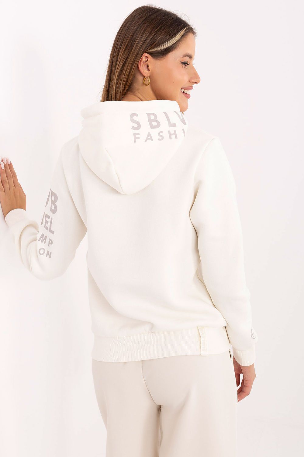   Bluza Damska Model D10600T02690A1NO White - Sublevel 